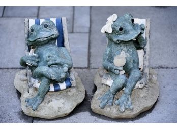 Frog Garden Sculpture Animals