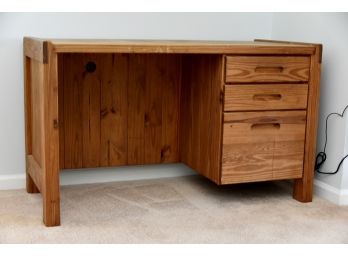 'This End Up' Pine Desk 50 X 23 X 29 LOCATED ON SECOND FLOOR