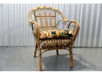 Vintage Kids Bamboo Chair 19 X 21 X 25