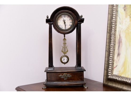Claw Foot Mantle Clock