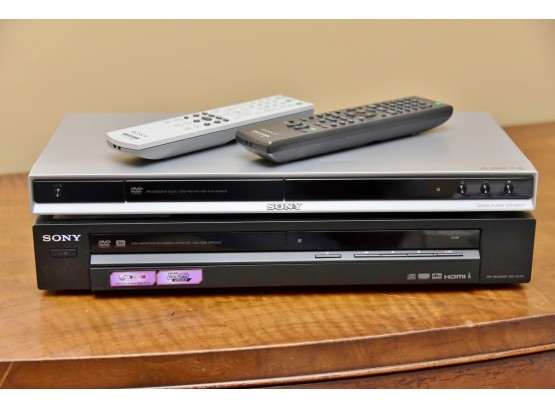Pair Of CD/ DVD Players With Remotes