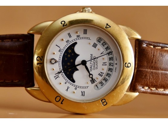 Waltham Diamond Quartz Watch