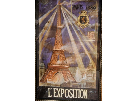 L'Exposition 1889 By Chad Barrett Print Framed 30 X 46