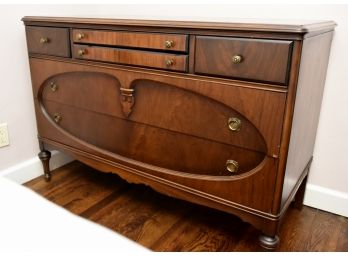 Art Deco Walnut Dresser 50 X 23 X 35