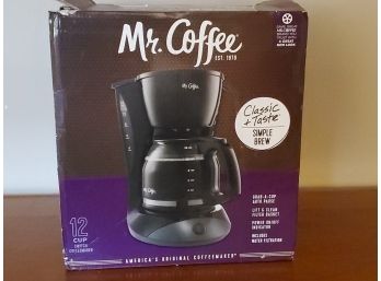 Mr. Coffee Machine Unopened Box