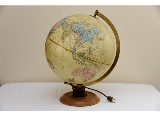 Vintage Light Up Globe