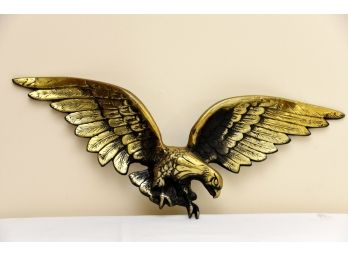 Brass / Cast Iron Eagle Wall Hanging