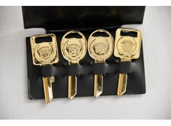 Rare Gold Cadillac Key Blanks