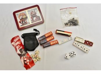 Vintage Cards And Dice