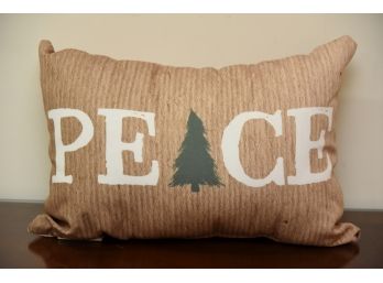 'Peace' Pillow By One Bella Casa Snoopy 14 X 20