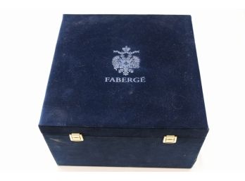 Ruby Red Faberge Odessa Ice Bucket And Original Presentation Box With Papers