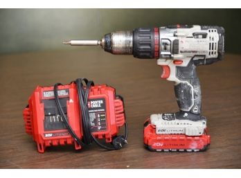 Porter Cable Drill And Battery Charger