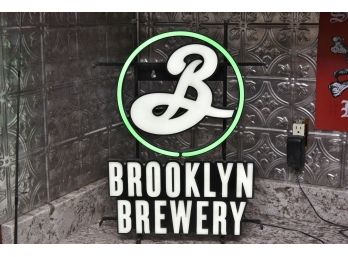 Brooklyn Brewery Bar Light (Tested & Working) 16'W X 24'H