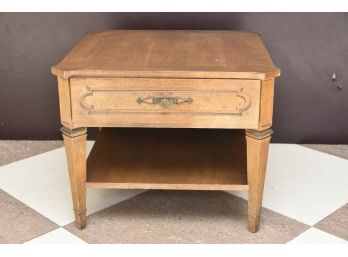 Wooden Side Table 26.5'L X 26.5'W X 22'H