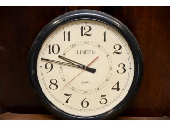 16' Round Linden Wall Clock