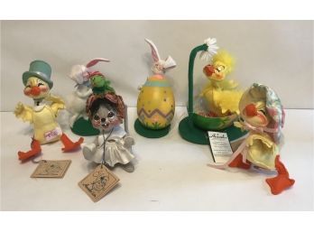 LOT OF 6 EASTER ANNALEE`S