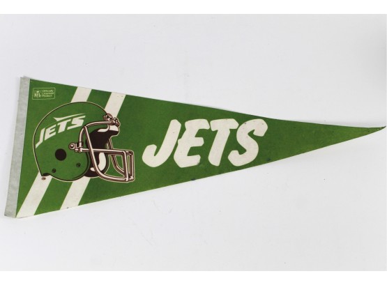 Vintage NY Jets Pennant