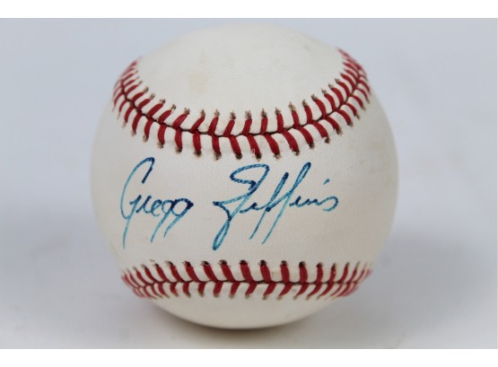 Greg Jeffries 1988 Mets Signed Baseball