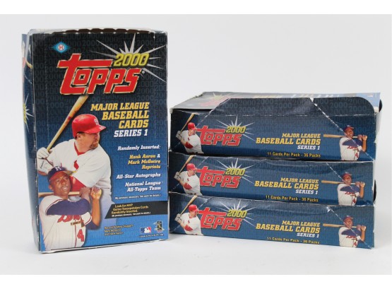 2000 Topps Baseball Cards Lot 1