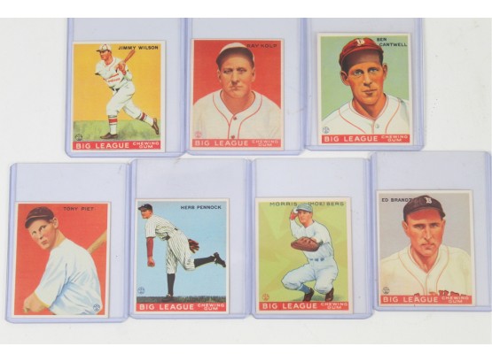 1933 Big League Chew Reprint Cards