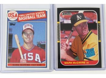 Mark McGwire Rookie Cards