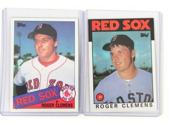 Roger Clemens Baseball Cards Including Rookie Card