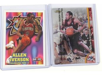 Allen Iverson Basketball Cards Including Rookie Card