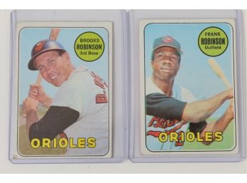 Brooks & Frank Robinson Cards