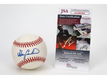 Gary Carter Signed Baseball W/ COA (3 Of 3)