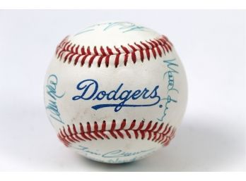 1987 Los Angeles Dodgers Team Signed Baseball