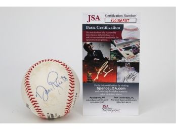 Dave Righetti Signed Baseball W/ COA