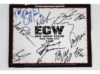 Extreme Championship Wrestling ECW Autographs