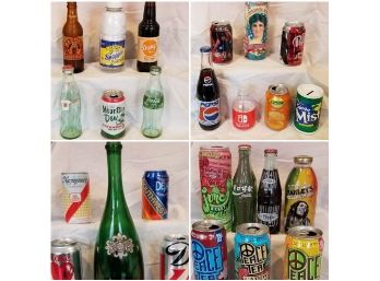 Huge Bottle & Can Collection (View All Photos!) Some Rare, Some Vintage, Some Discontinued