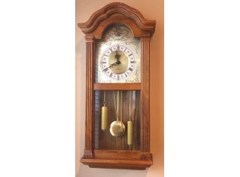 West Minster Oak Wall Clock