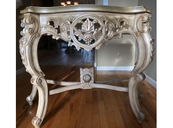 Lovely Demilune Decorative Entry/ Accent Table