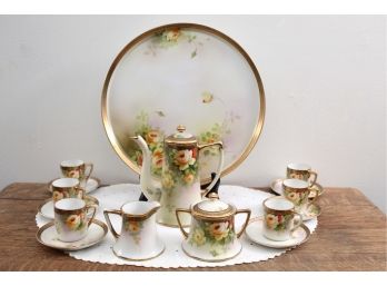 Antique Nippon Tea Service With Serving Tray