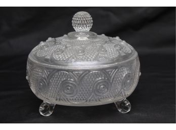 Lovely Covered Candy Dish By Avon