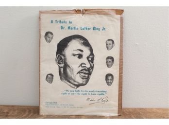 Martin Luther King Jr. 1961 Carnegie Hall Tribute Program