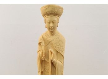 Vintage Resin Asian Statue 22'