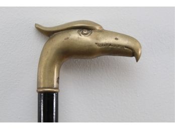 Vintage Brass Eagle Head Cane 35'