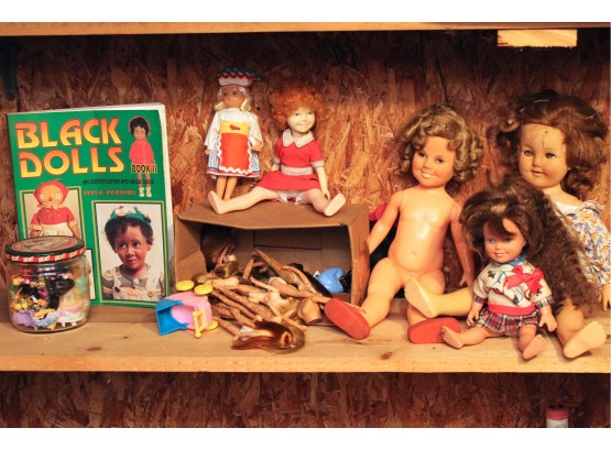 Vintage Doll Collection Including Book