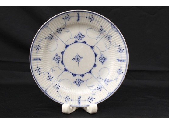 Blue And White Villeroy And Boch Plate