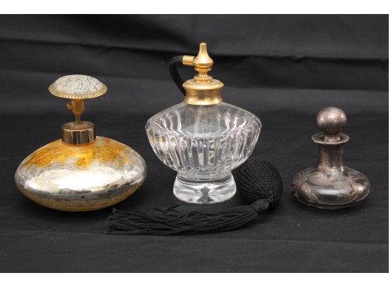 Trio Of Vintage Perfume Atomizers