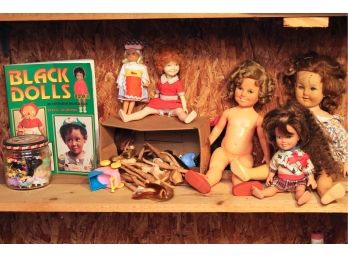 Vintage Doll Collection Including Book