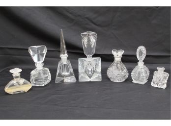 Crystal Glass Perfume Bottle Collection