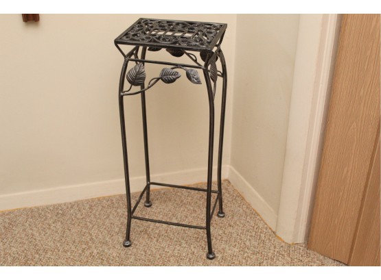 Wrought Iron Plant Stand 8 X 6 X 22