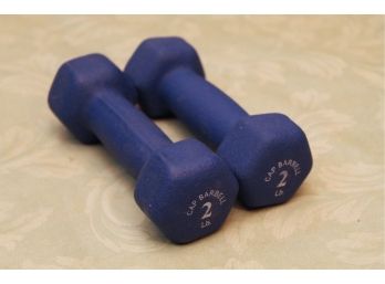 Pair Of 2 Lb Hand Weights