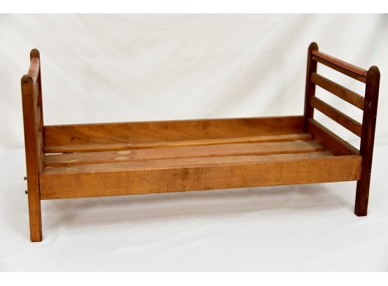 Wooden Doll Bed 26' X 13' X 12' - #18