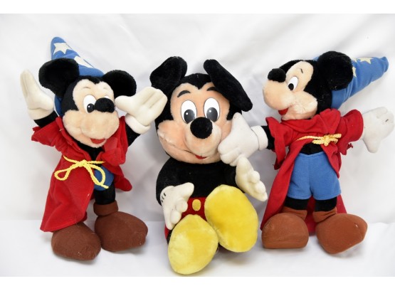 Mickey Mouse Plush Doll Lot - #27