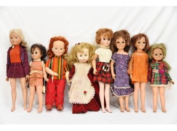 Lot Of 8 Dolls Including Effanbee, Ideal, Remco - #51